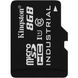 Kingston 8 GB microSDHC Class 10 UHS-I Industrial + SD Adapter SDCIT/8GB подробные фото товара