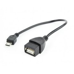 Кабелі та перехідники Cablexpert USB2.0 AF/Micro-BM OTG 0.15m (AB-OTG-AFBM-03) фото