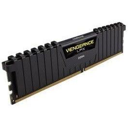 Оперативная память Corsair 16 GB DDR4 2400 MHz Vengeance LPX Black (CMK16GX4M1A2400C16) фото