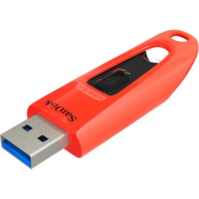 Flash пам'ять SanDisk 64 GB Ultra USB 3.0 Red (SDCZ48-064G-U46R) фото