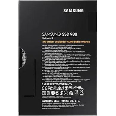 SSD накопичувач Samsung 980 1 TB (MZ-V8V1T0BW) фото