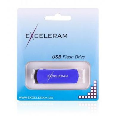 Flash память Exceleram 32 GB P2 Series Blue/Black USB 3.1 Gen 1 (EXP2U3BLB32) фото