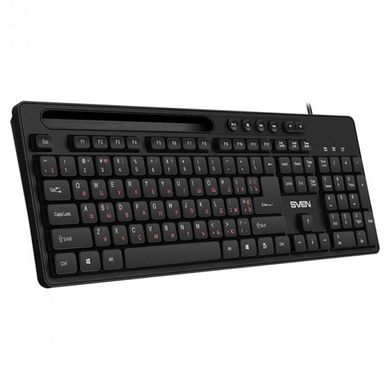 Клавіатура SVEN KB-S302 Ukr Black фото