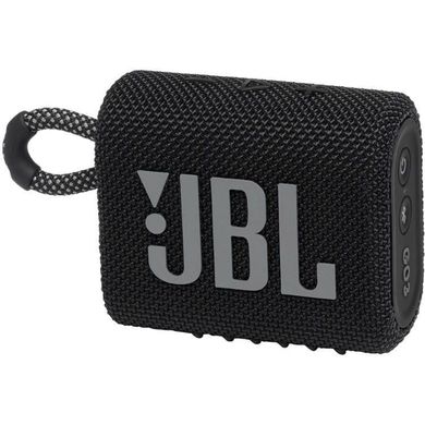 Портативна колонка JBL GO 3 Black (JBLGO3BLK) фото
