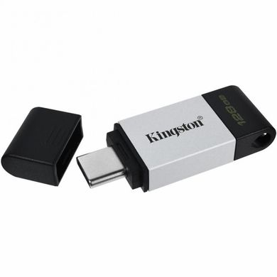 Flash память Kingston 128 GB DataTraveler 80 USB-C 3.2 (DT80/128GB) фото