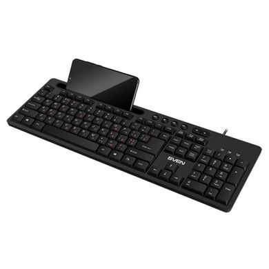 Клавіатура SVEN KB-S302 Ukr Black фото