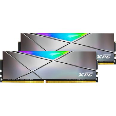 Оперативная память ADATA 16 GB (2x8GB) DDR4 4133 MHz XPG Spectrix D50 Extreme RGB Grey (AX4U41338G19J-DGM50X) фото