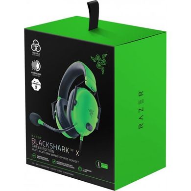 Навушники Razer Blackshark V2 X Green (RZ04-03240600-R3M1) фото