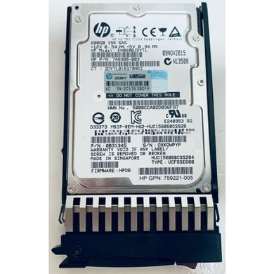 Жорсткий диск HP MSA 600GB (J9F42A) фото