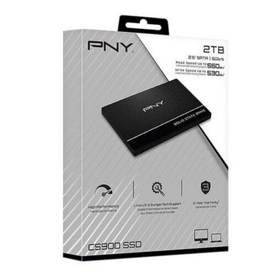 SSD накопичувач PNY CS900 2TB SATA III (SSD7CS900-2TB-RB) фото