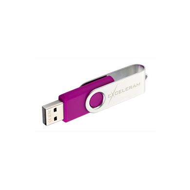 Flash пам'ять Exceleram 32 GB P1 Purple/Silver USB 2.0 EXP1U2SIPU32 фото