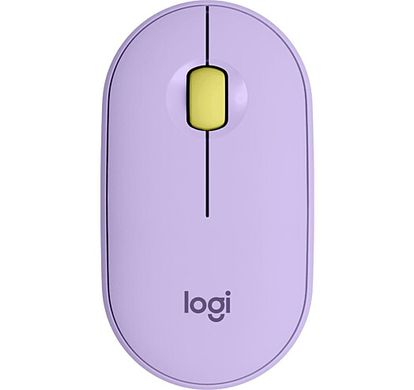 Мышь компьютерная Logitech Pebble M350 Wireless/BT Lavender Lemonade (910-006752) фото