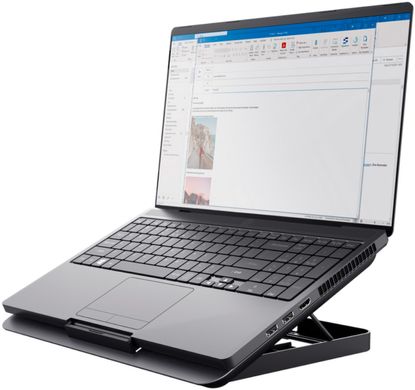 Підставка для ноутбуків  Trust Exto Laptop Cooling Stand Eco Gray (TR24613) фото