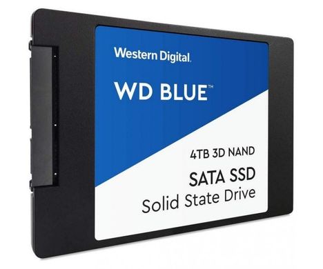 SSD накопичувач WD Blue 4TB SSD (WDBNCE0040PNC-WRSN) фото