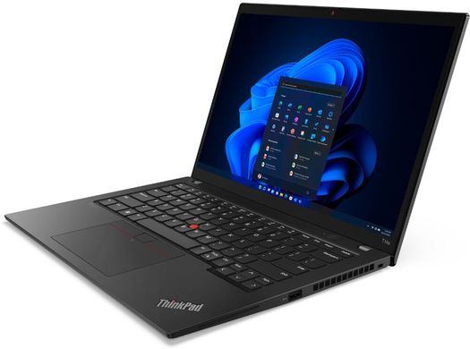 Ноутбук LENOVO ThinkPad T14s G3 T Villi Black (21BR00DRRA) фото