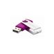 Exceleram 32 GB P1 Purple/Silver USB 2.0 EXP1U2SIPU32 подробные фото товара