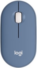 Мышь компьютерная Logitech Pebble M350 Wireless Blueberry (910-006753) фото