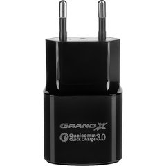 Зарядное устройство Grand-X CH-550B Quick Charge 3.0 Black фото
