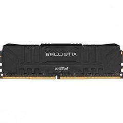 Оперативна пам'ять Crucial 16 GB DDR4 2666 MHz Ballistix Black (BL16G26C16U4B) фото