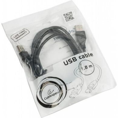 Кабелі та перехідники Cablexpert USB 2.0 AM to AM 1.8m (CCP-USB2-AMAM-6) фото