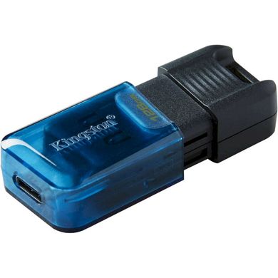 Flash пам'ять Kingston 128 GB DataTraveler 80 M USB-C 3.2 (DT80M/128GB) фото