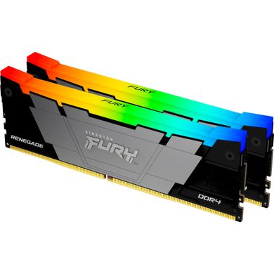 Оперативна пам'ять Kingston FURY Renegade RGB DDR4 3600MHz 32GB Kit 2x16GB (KF436C16RB12AK2/32) фото