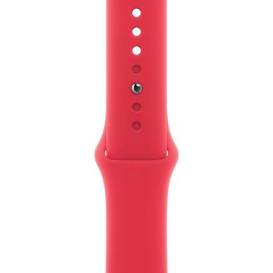 Смарт-годинник Apple Watch Series 9 GPS 45mm PRODUCT RED Alu. Case w. PRODUCT RED Sport Band - M/L (MRXK3) фото