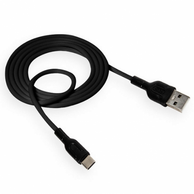Кабель USB XO Type-C NB212 2.1A 1.0m Black фото