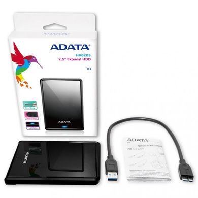 Жорсткий диск ADATA Classic HV620S 4 TB Black (AHV620S-4TU31-CBK) фото