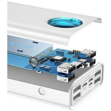 Power Bank Baseus Amblight Digital Display Quick Charge 65W 30000mAh White (PPLG-A02) фото