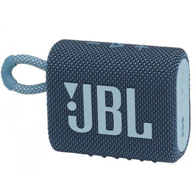 Портативна колонка JBL Go 3 Blue (JBLGO3BLU) фото