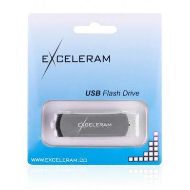 Flash память Exceleram 128 GB P2 Series Gray/Black USB 3.1 Gen 1 (EXP2U3GB128) фото