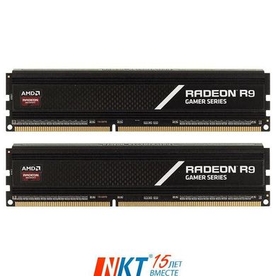 Оперативна пам'ять AMD 16 GB (2x8GB) DDR4 2800 MHz Radeon R9 Gamer (R9S416G2806U2K) фото