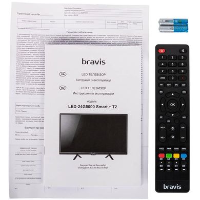 Телевізор Bravis LED-24G5000 Smart фото