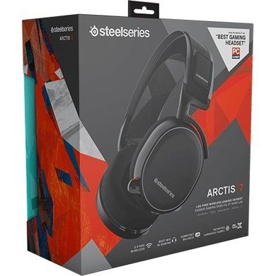 Навушники STEELSERIES Arctis 7, black (61463) фото