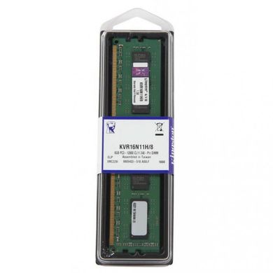 Оперативная память Память Kingston 8 GB DDR3 1600 MHz (KVR16N11H/8) фото