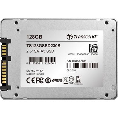SSD накопитель Transcend SSD230S 128 GB (TS128GSSD230S) фото