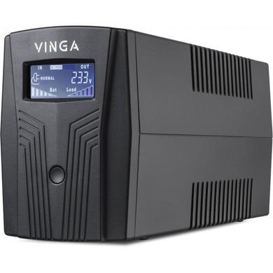 ИБП Vinga LCD 1500VA plastic case (VPC-1500P) фото