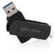 Exceleram 16 GB P2 Series Black/Black USB 3.1 Gen 1 (EXP2U3BB16) подробные фото товара