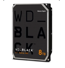 Жесткие диски WD BLACK Gaming 8TB Internal SATA HDD(WDBSLA0080HNC-WRSN)