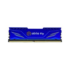 Оперативна пам'ять ATRIA 8 GB DDR4 3200 MHz Fly Blue (UAT43200CL18BL/8) фото