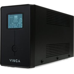 ИБП Vinga LCD 600VA metal case (VPC-600MU) фото