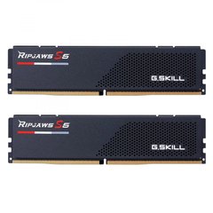 Оперативная память G.Skill 32 GB (2x16GB) DDR5 5600 MHz Ripjaws S5 Matte Black (F5-5600J3036D16GX2-RS5K) фото