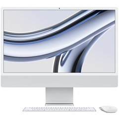 Настольный ПК Apple iMac 24 M3 Silver (Z19D0001X) фото