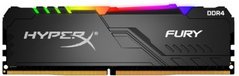 Оперативна пам'ять Kingston DDR4 3600 32GB KIT (16GBx2) HyperX Fury RGB (HX436C18FB4AK2/32) фото