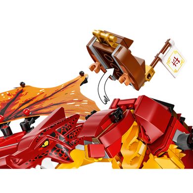 Конструктор LEGO LEGO Ninjago Атака огненного дракона (71753) фото
