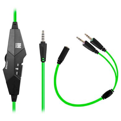 Навушники Gemix N3 Black/Green фото