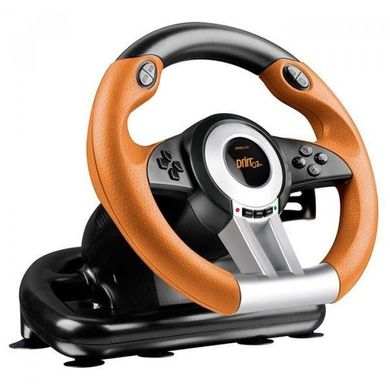 Игровой манипулятор Speed-Link DRIFT O.Z. Racing Wheel PC, black-orange (SL-6695-BKOR-01) фото