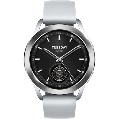 Смарт-часы Xiaomi Watch S3 Silver (BHR7873GL) (1025029) фото
