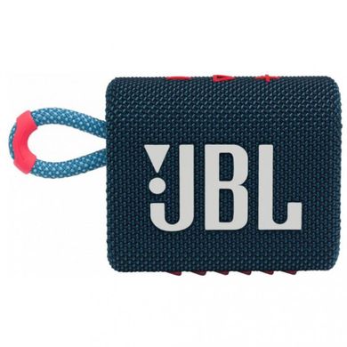 Портативна колонка JBL Go 3 Blue Coral (GO3BLUP) фото